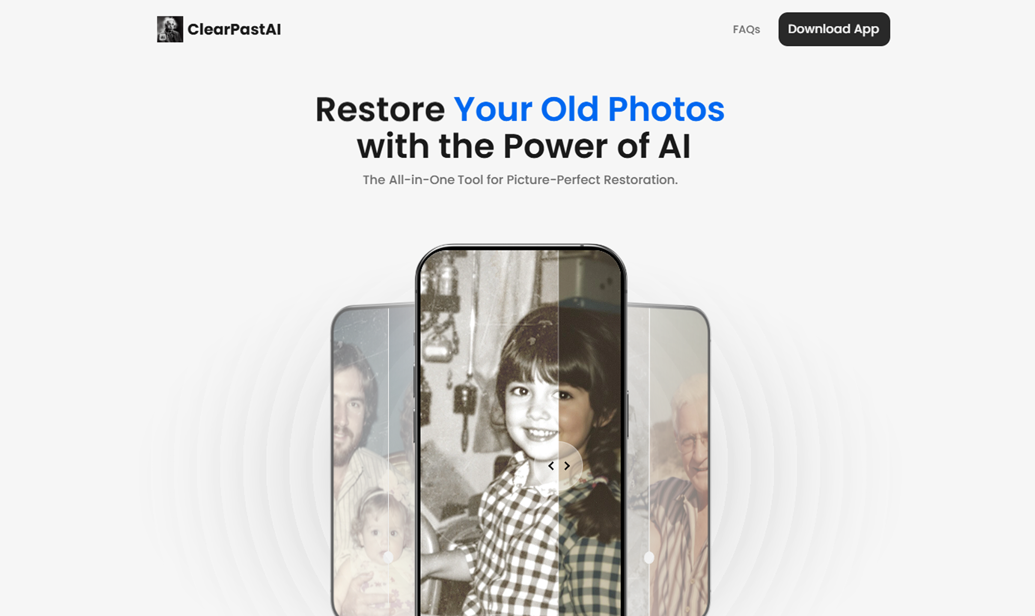 ClearPastAI - Photo Restoration